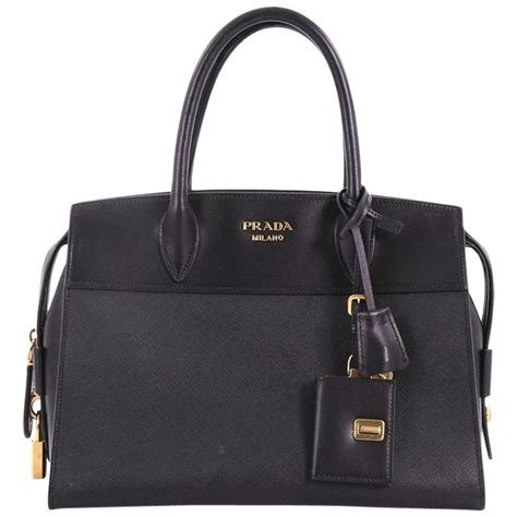 prada esplanade medium leather tote|Prada Medium Esplanade Leather Tote Bag .